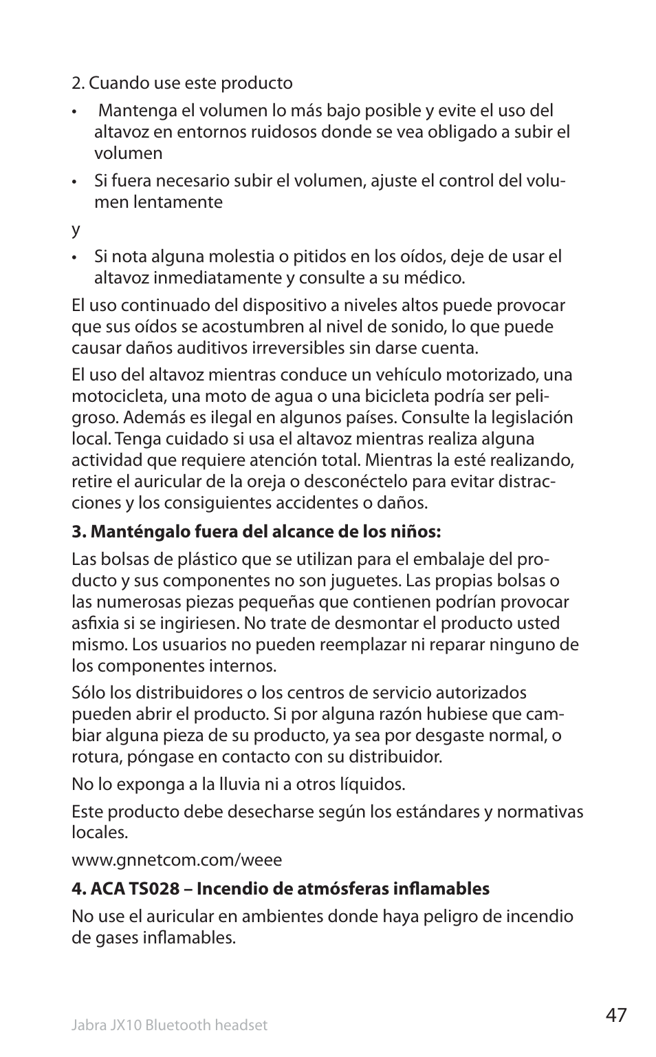 Jabra SP5050 User Manual | Page 49 / 221