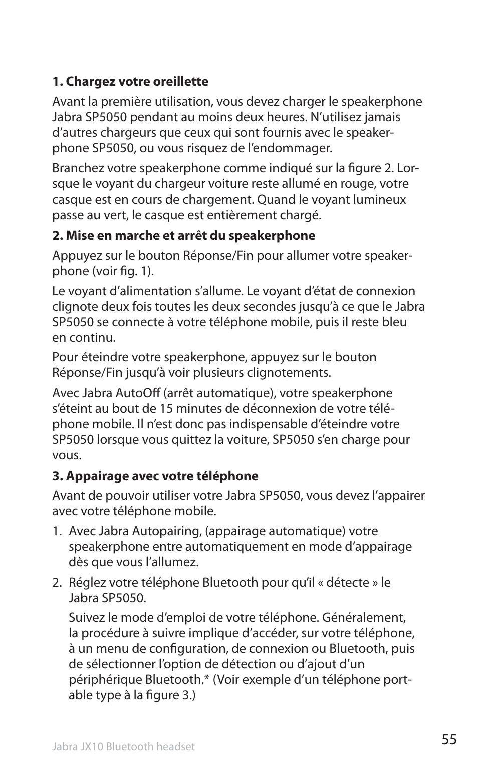 Jabra SP5050 User Manual | Page 57 / 221