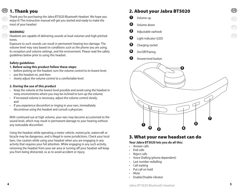 Jabra REVC 81-00491 User Manual | Page 5 / 31