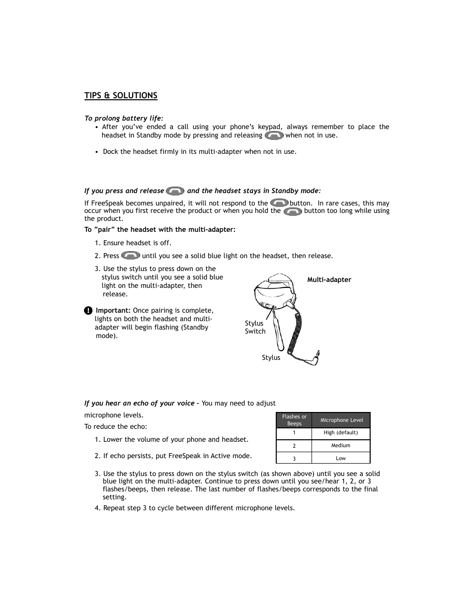 Tips & solutions | Jabra 100-91430000-02 User Manual | Page 4 / 5