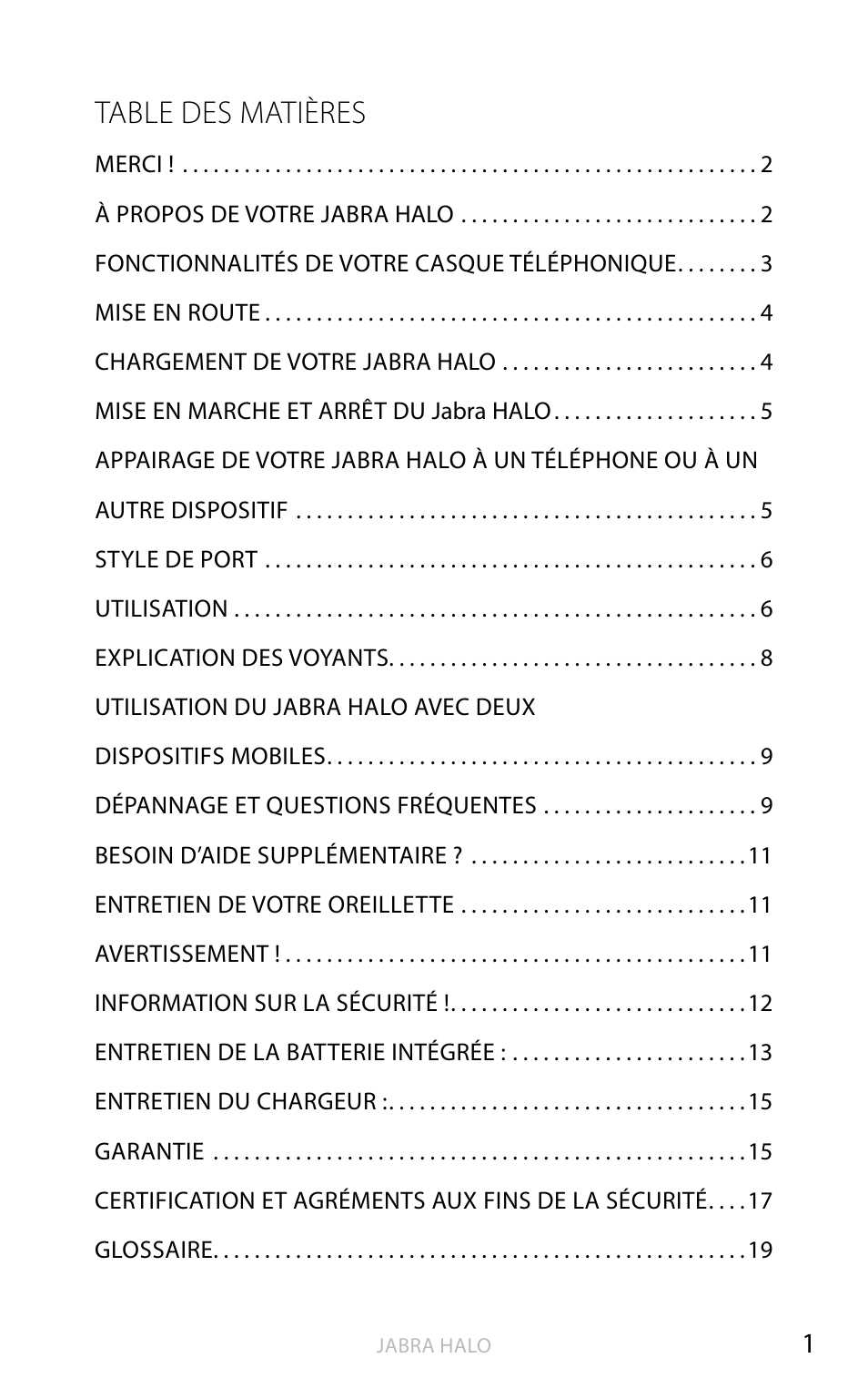 Jabra HALO BT650s User Manual | Page 88 / 518