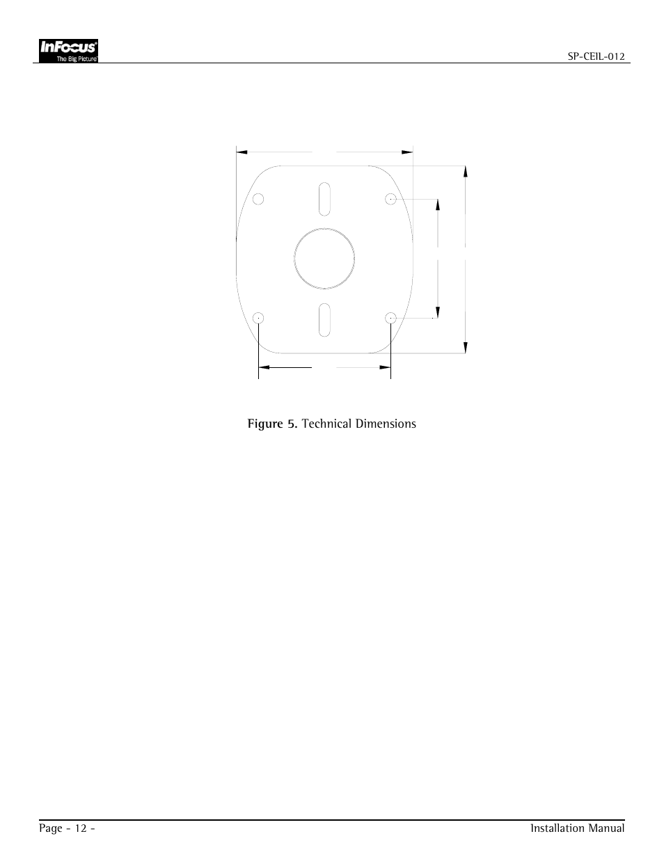 Technical specifications | Jabra SP-CEIL-012 User Manual | Page 12 / 14