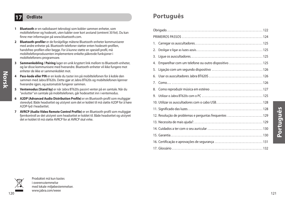 No rs k | Jabra BT620s User Manual | Page 63 / 75