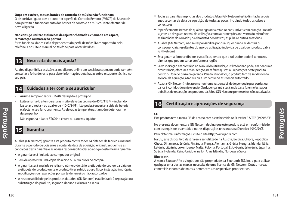 Jabra BT620s User Manual | Page 68 / 75