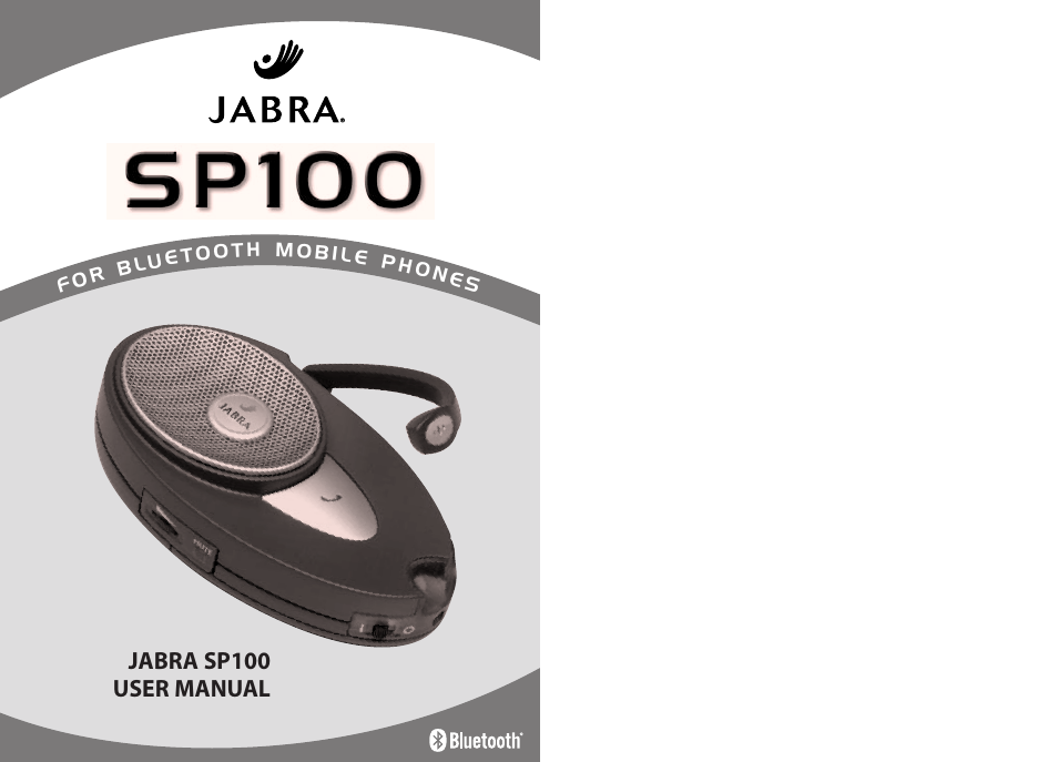 Jabra SP100 User Manual | 88 pages