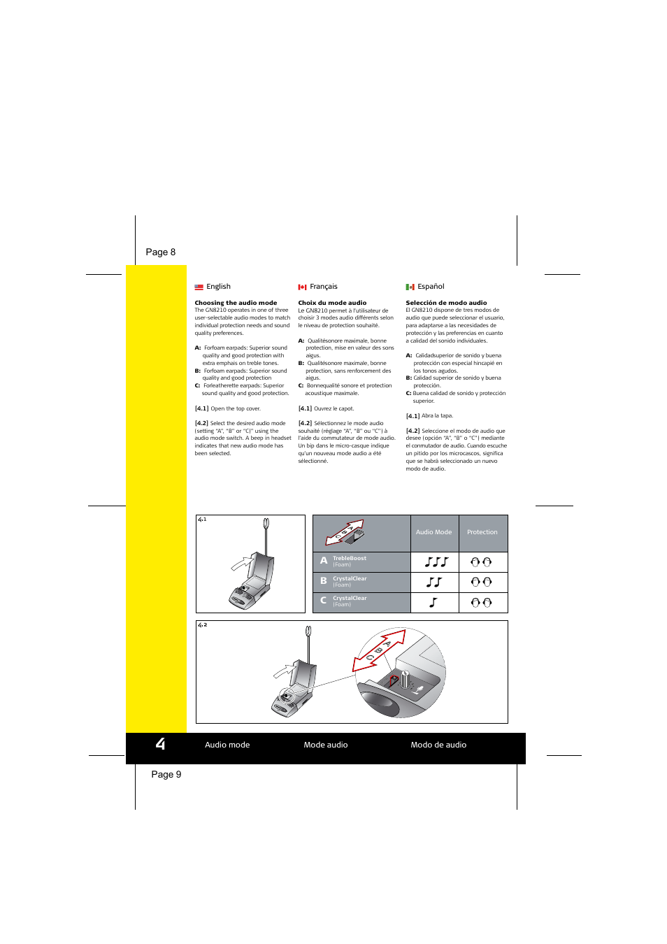 Page 8 page 9 | Jabra GN8210 User Manual | Page 5 / 9