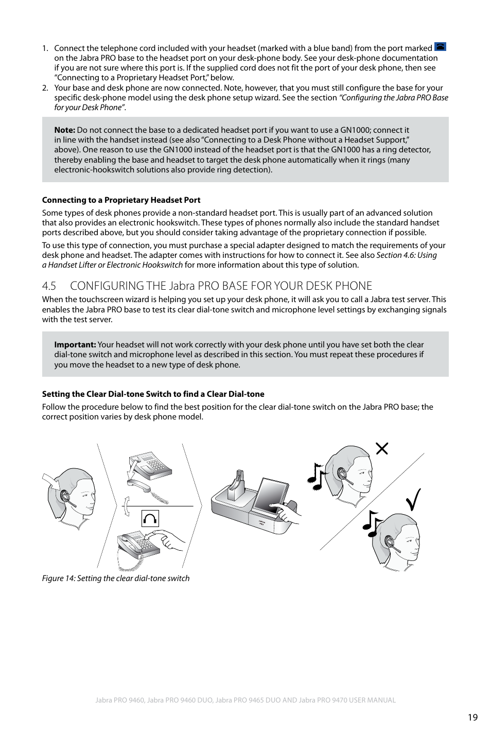 En g li sh | Jabra PRO 9460 User Manual | Page 19 / 80