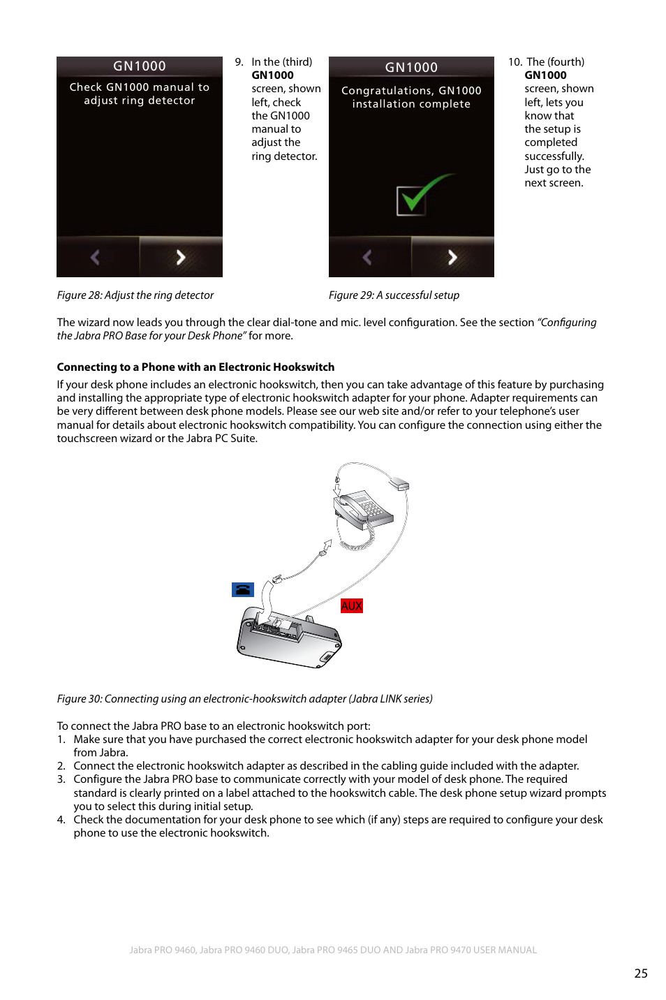En g li sh | Jabra PRO 9460 User Manual | Page 25 / 80