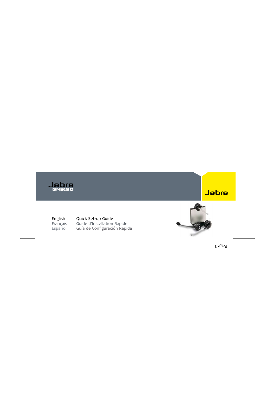 Jabra GN9120 User Manual | 9 pages