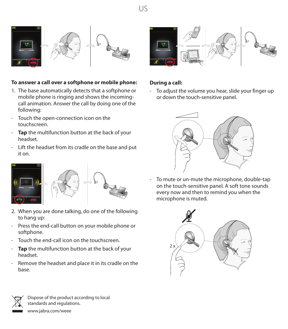 Jabra PROTM 9470 User Manual | Page 10 / 41