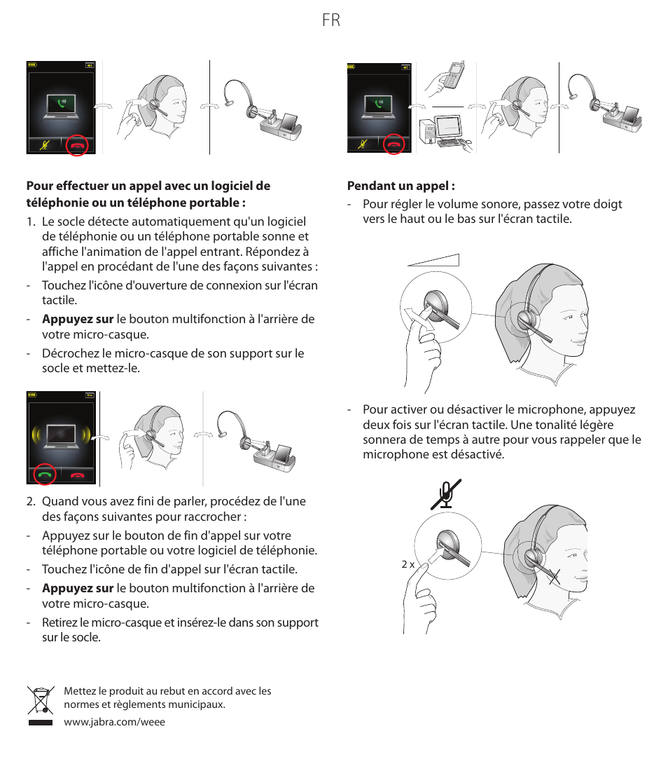 Jabra PROTM 9470 User Manual | Page 18 / 41