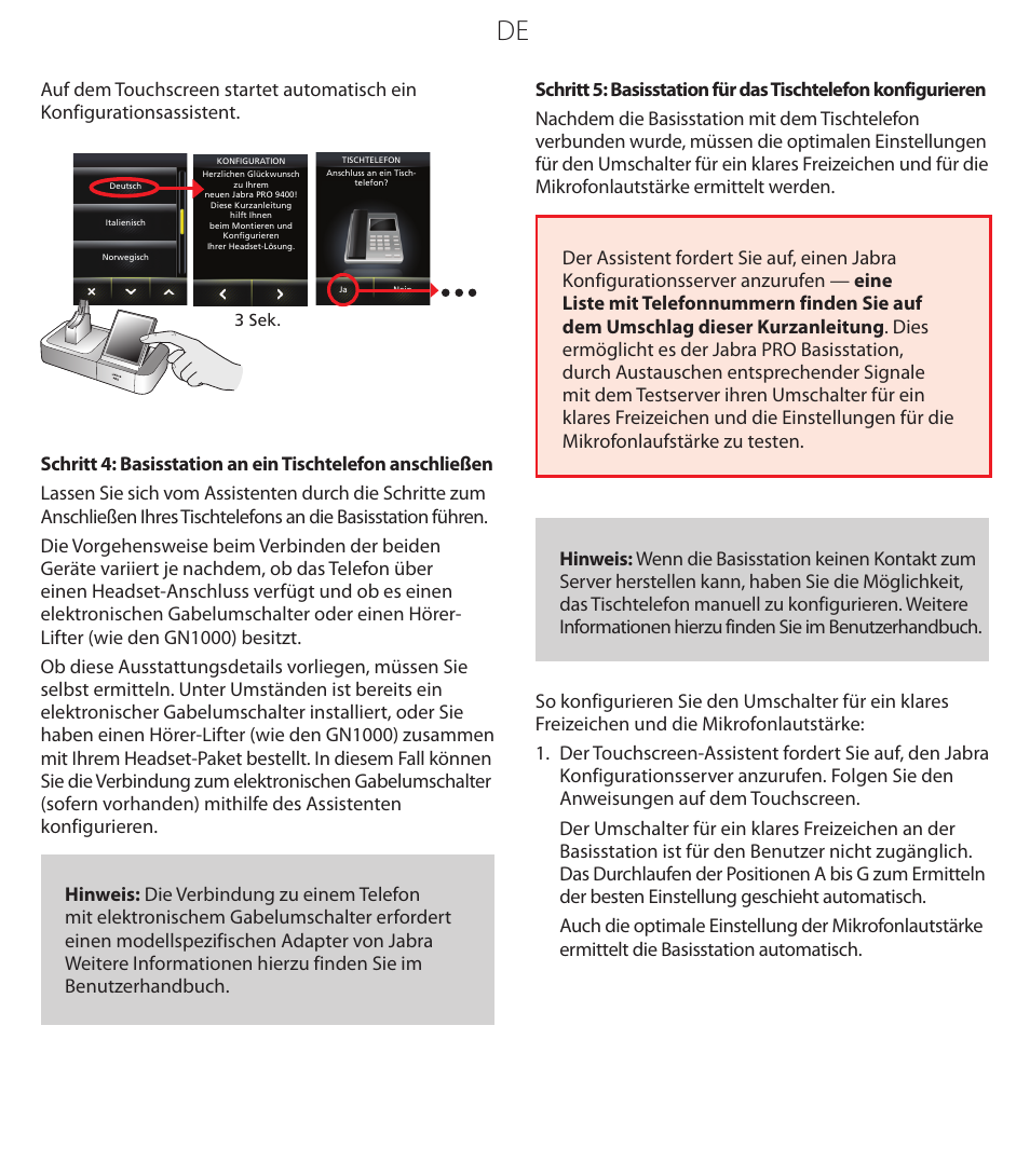 Jabra PROTM 9470 User Manual | Page 21 / 41