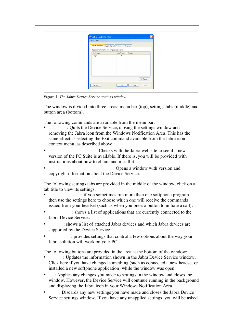 Jabra PC Suite User Manual | Page 14 / 33