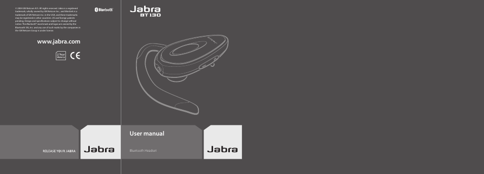 Jabra BT130 User Manual | 63 pages