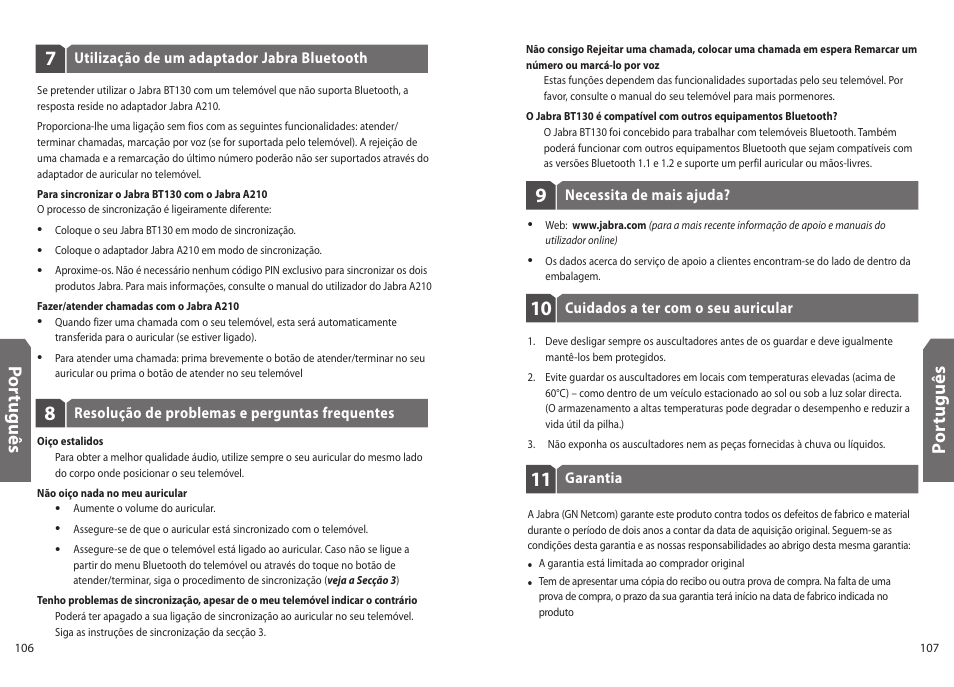 Jabra BT130 User Manual | Page 56 / 63