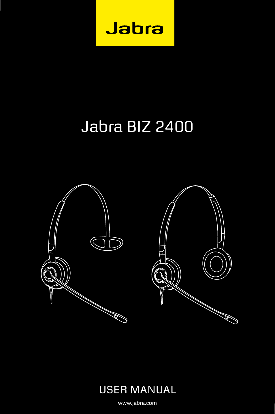 Jabra BIZ 2400 User Manual | 6 pages