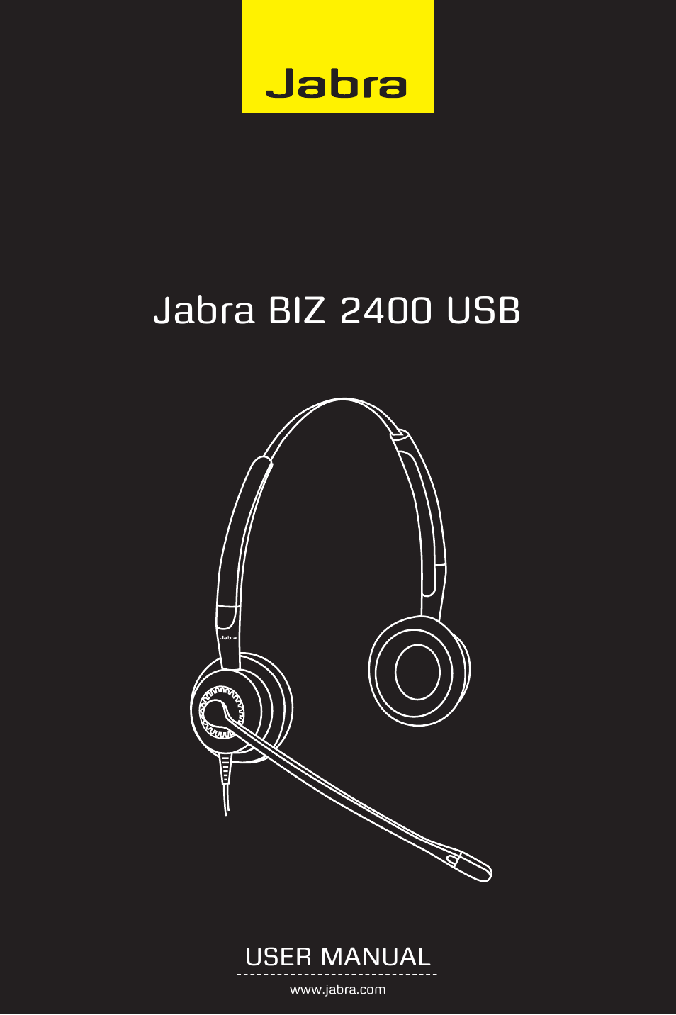 Jabra BIZ 2400 USB User Manual | 8 pages