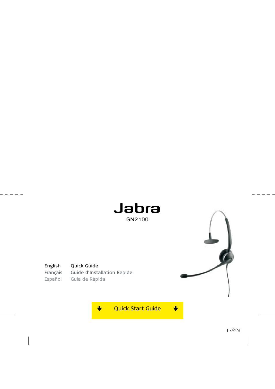 Jabra GN2100 User Manual | 7 pages