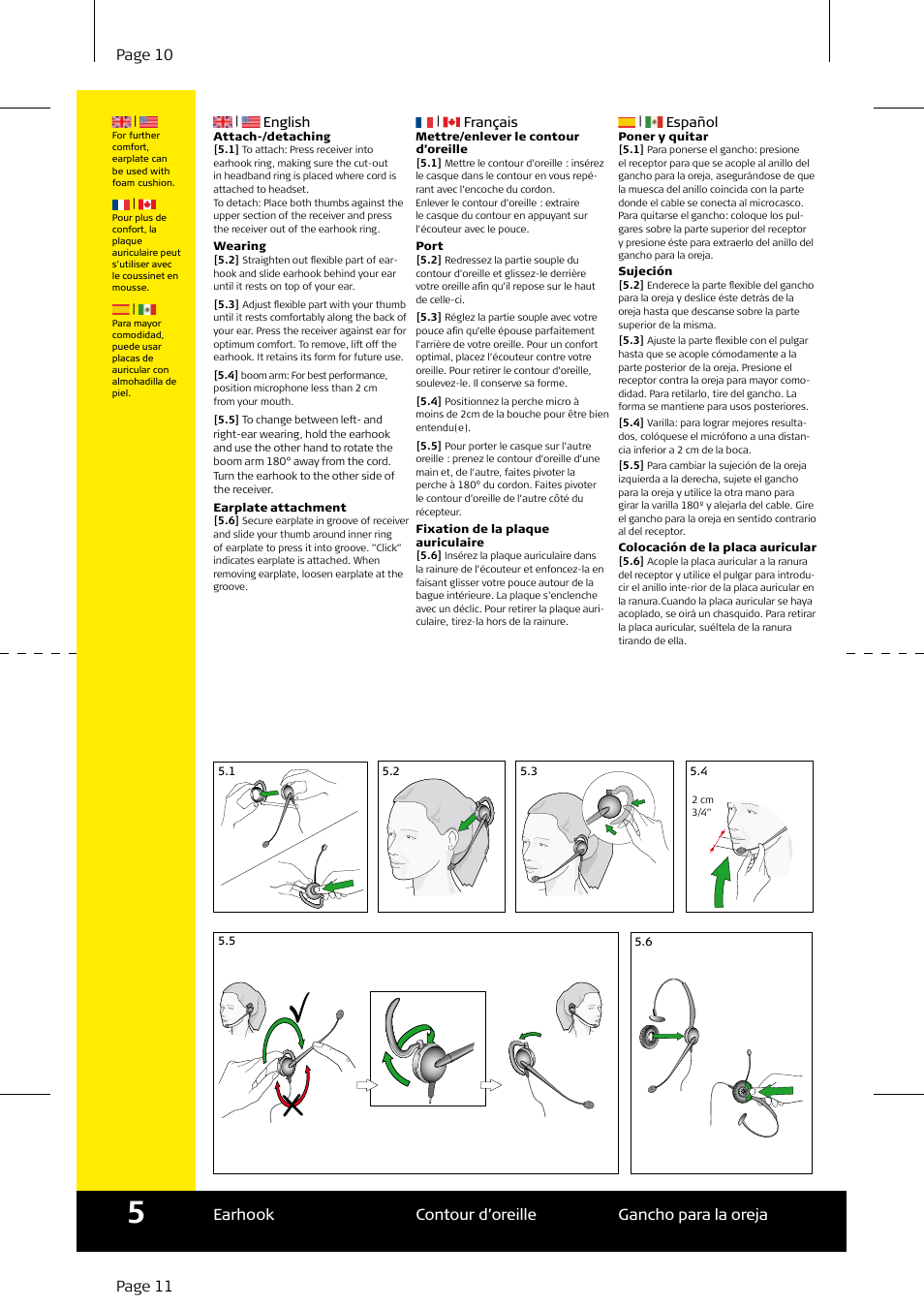 Page 10 | Jabra GN2100 User Manual | Page 6 / 7