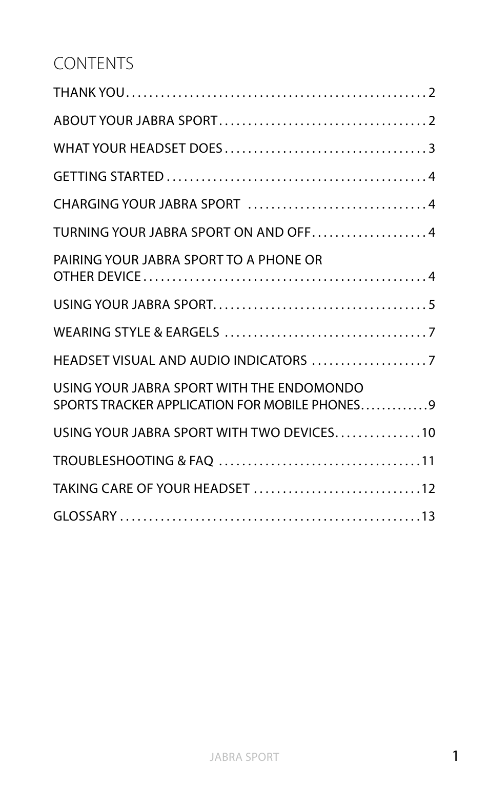 Jabra BTE4 User Manual | Page 2 / 15