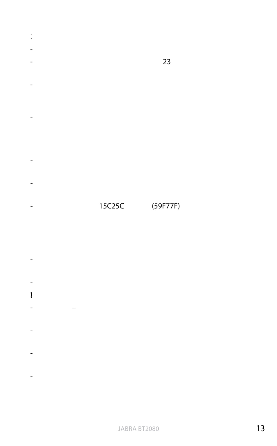 Jabra BT2080 User Manual | Page 445 / 495