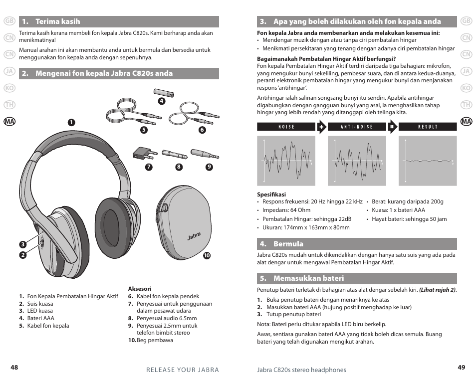 Jabra C820s User Manual | Page 23 / 25