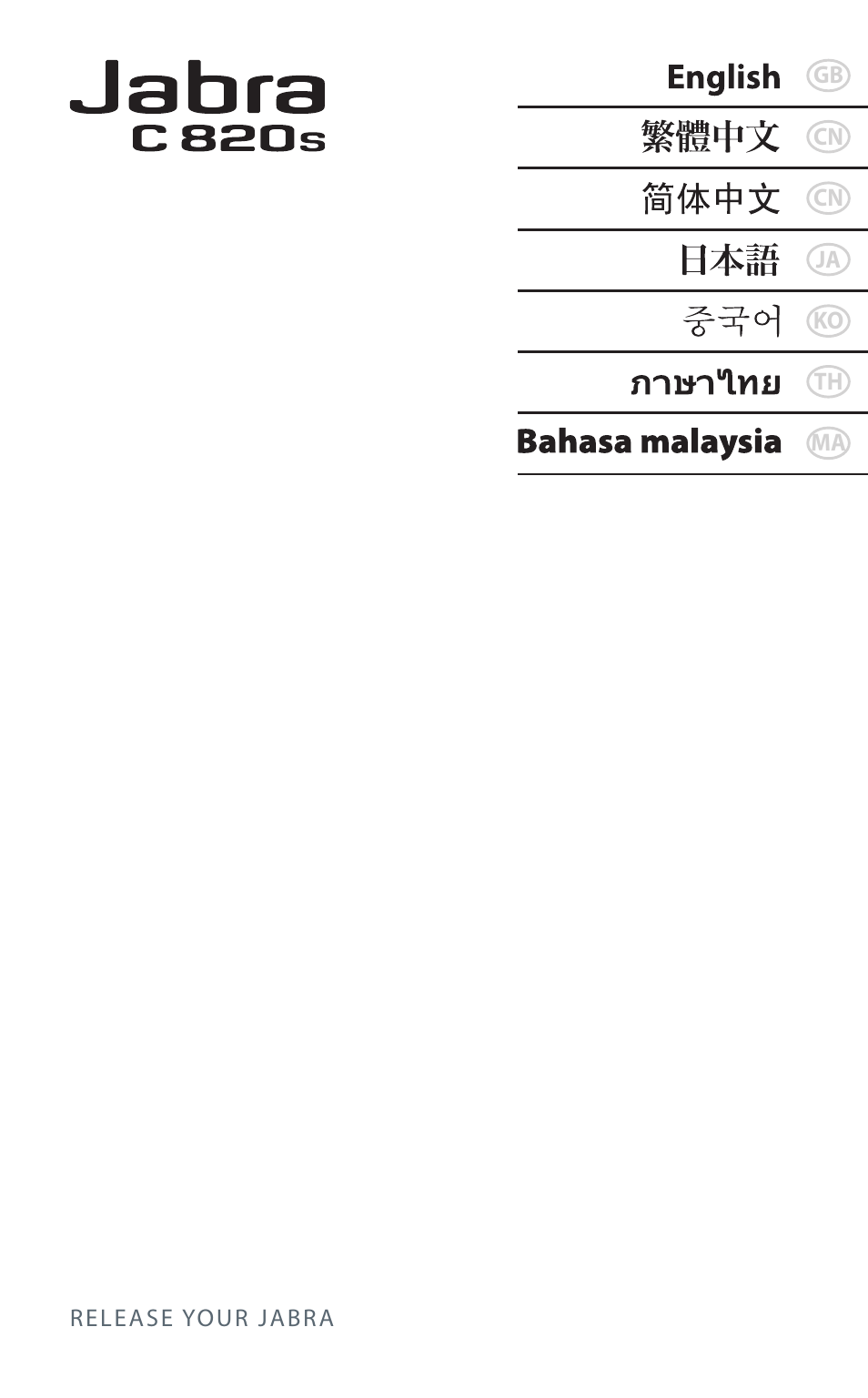 Jabra C820s User Manual | Page 3 / 25