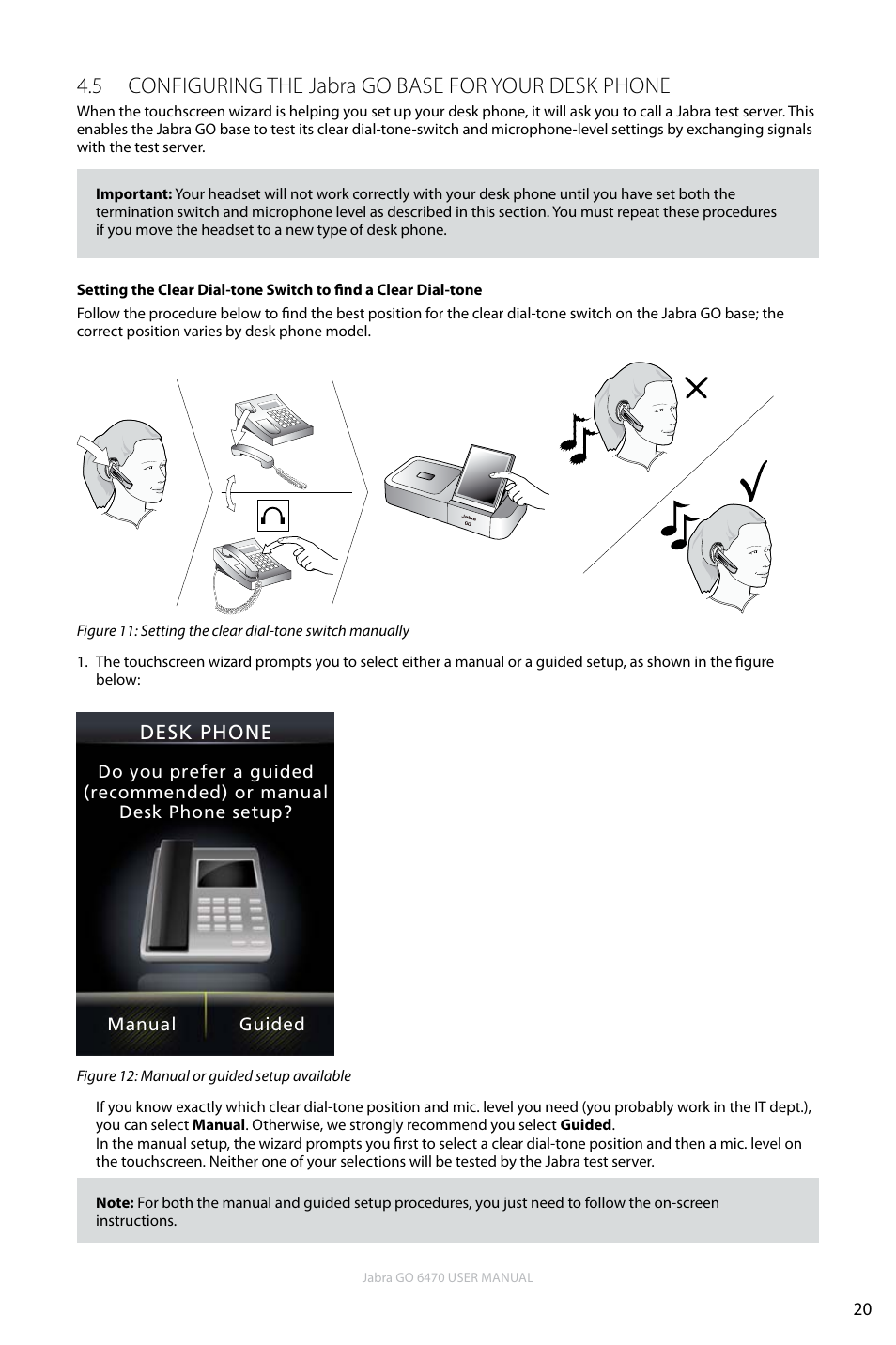 En g li sh | Jabra GO 6470 User Manual | Page 20 / 77