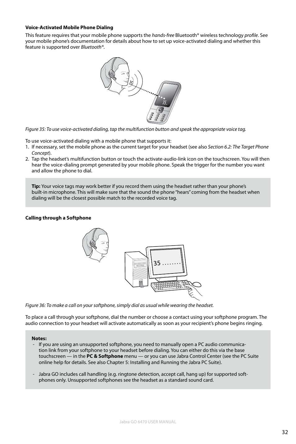 En g li sh | Jabra GO 6470 User Manual | Page 32 / 77