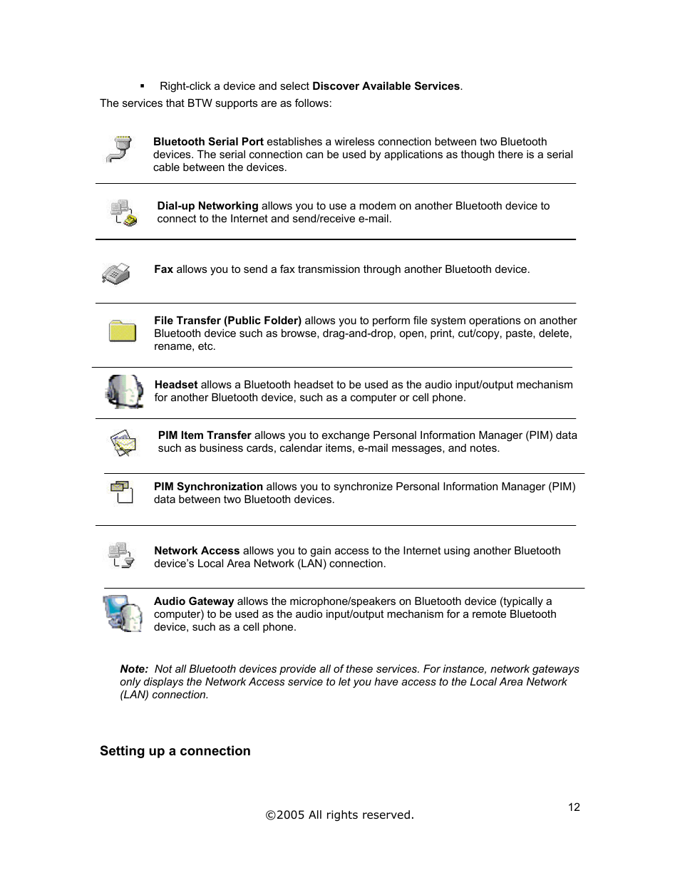 Setting up a connection | Jabra A320s User Manual | Page 12 / 53