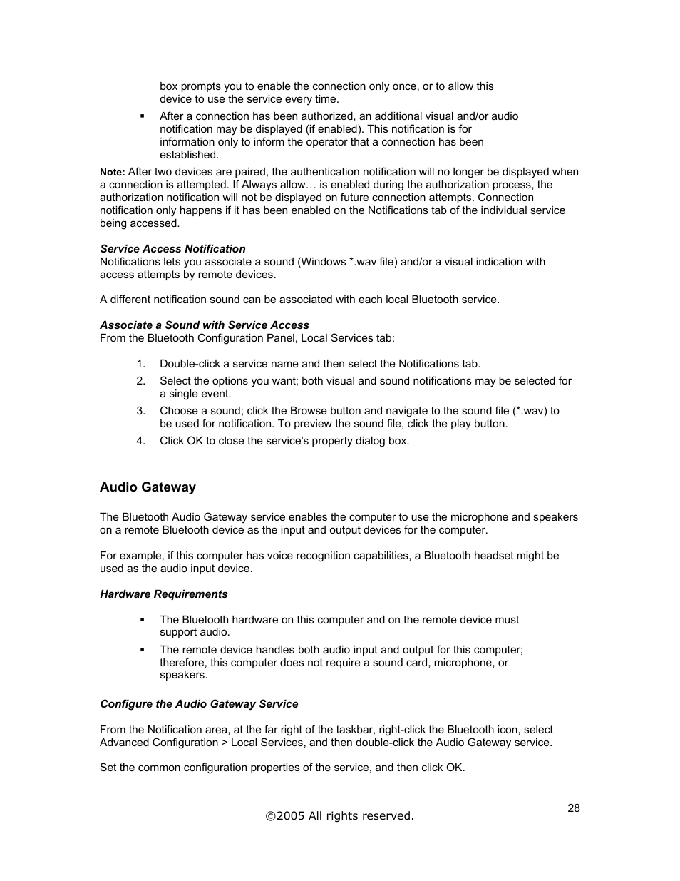 Audio gateway | Jabra A320s User Manual | Page 28 / 53