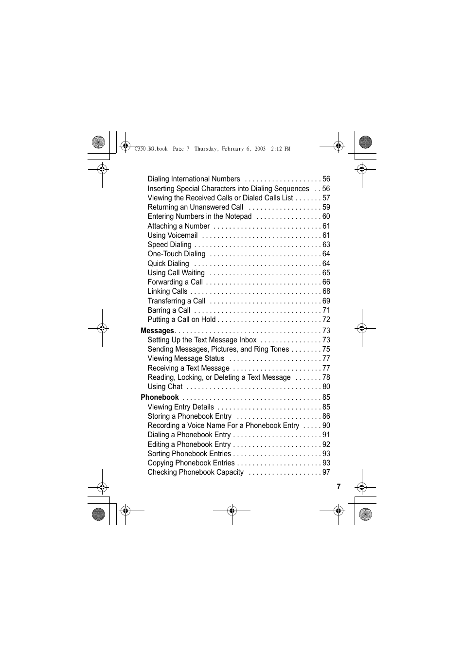 Jabra C350 User Manual | Page 7 / 173