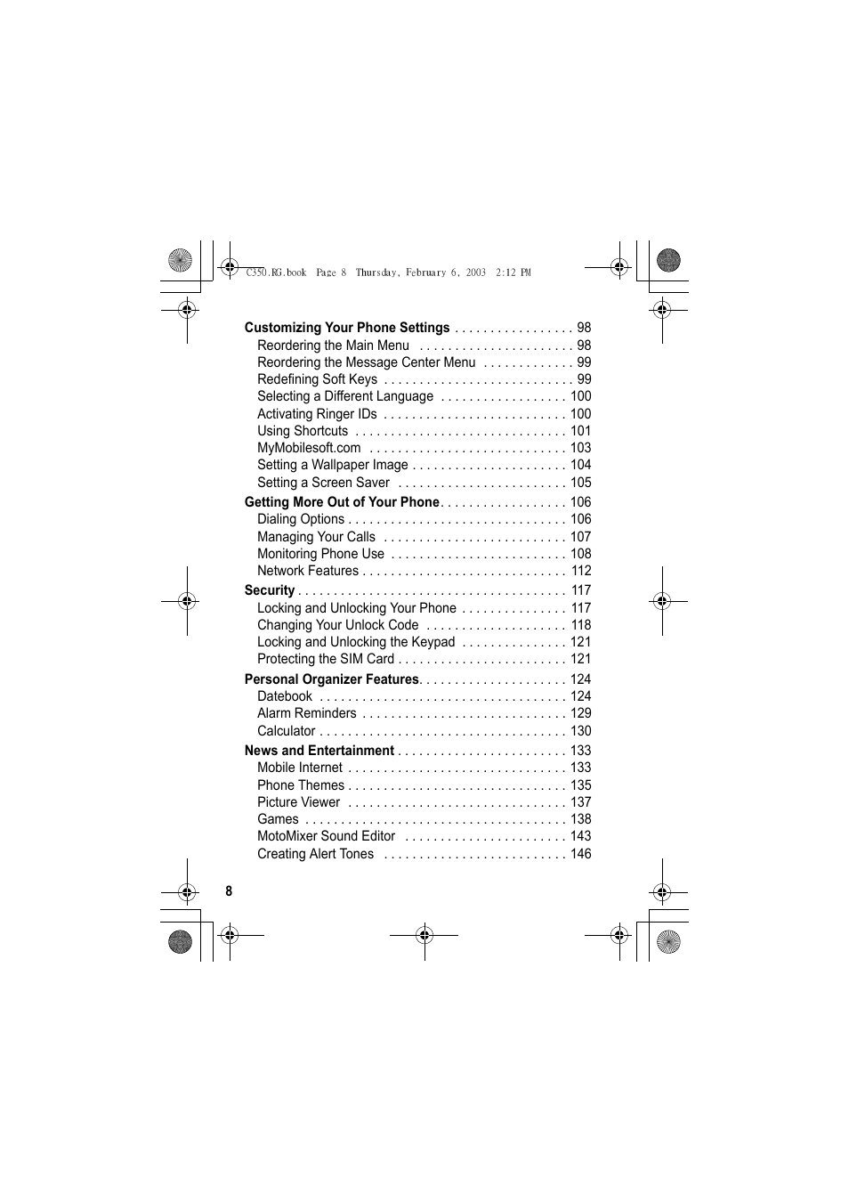 Jabra C350 User Manual | Page 8 / 173