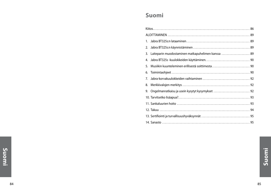 Jabra BT325s User Manual | Page 45 / 75