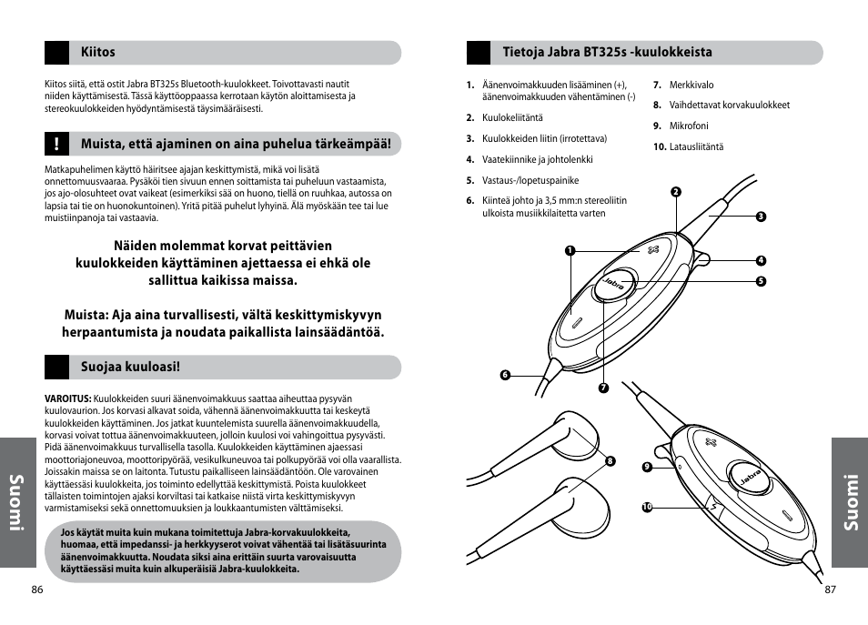 Su om i | Jabra BT325s User Manual | Page 46 / 75
