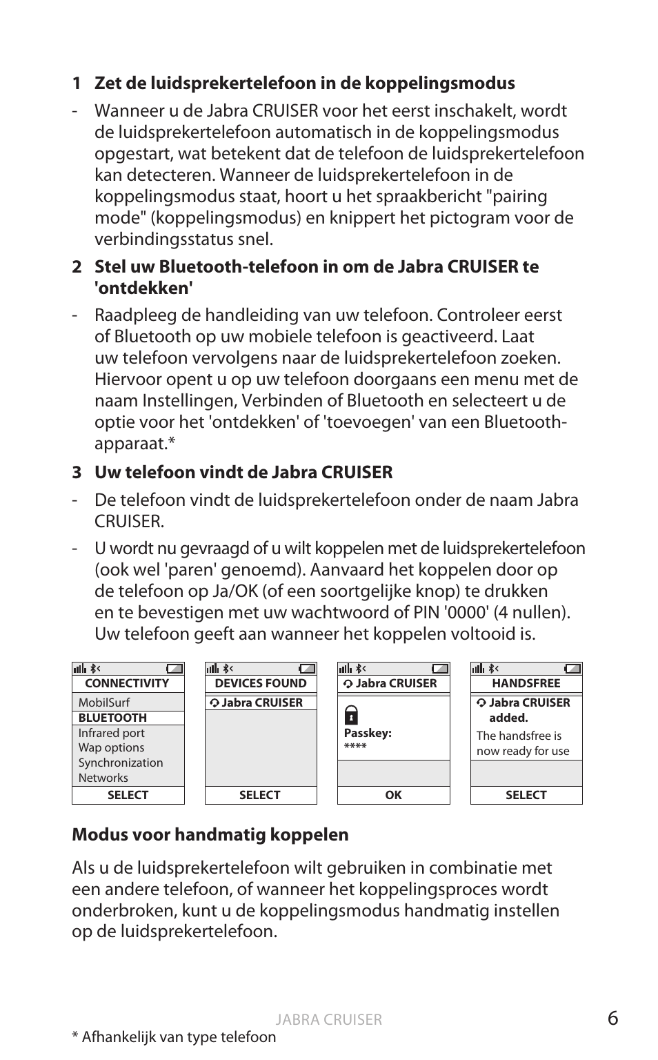 Nederl a n ds | Jabra Cruiser User Manual | Page 160 / 491