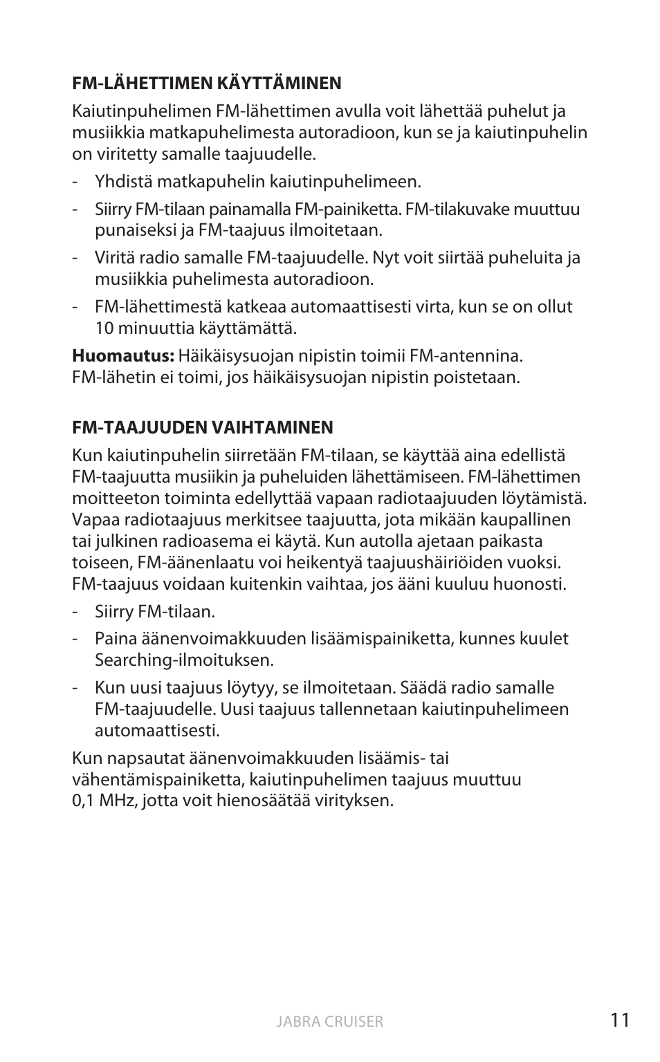 Engl anti | Jabra Cruiser User Manual | Page 182 / 491