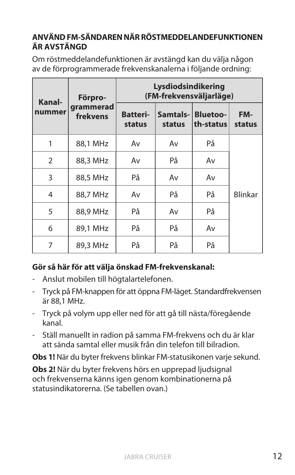 Eng elsk a | Jabra Cruiser User Manual | Page 199 / 491