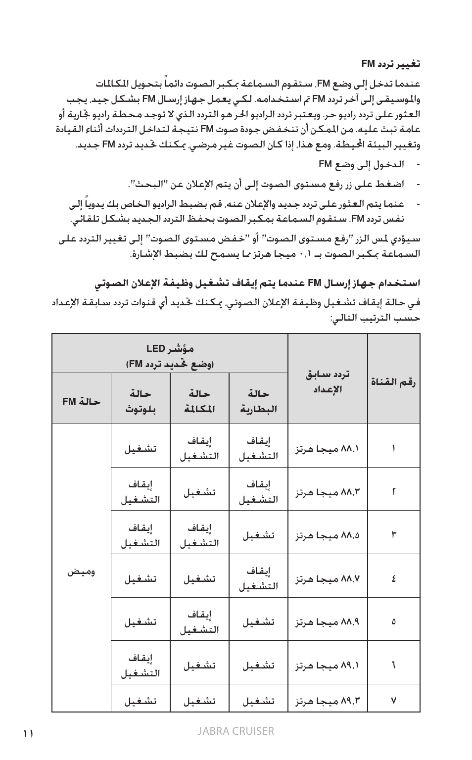 ةي زيلجن لإا | Jabra Cruiser User Manual | Page 378 / 491