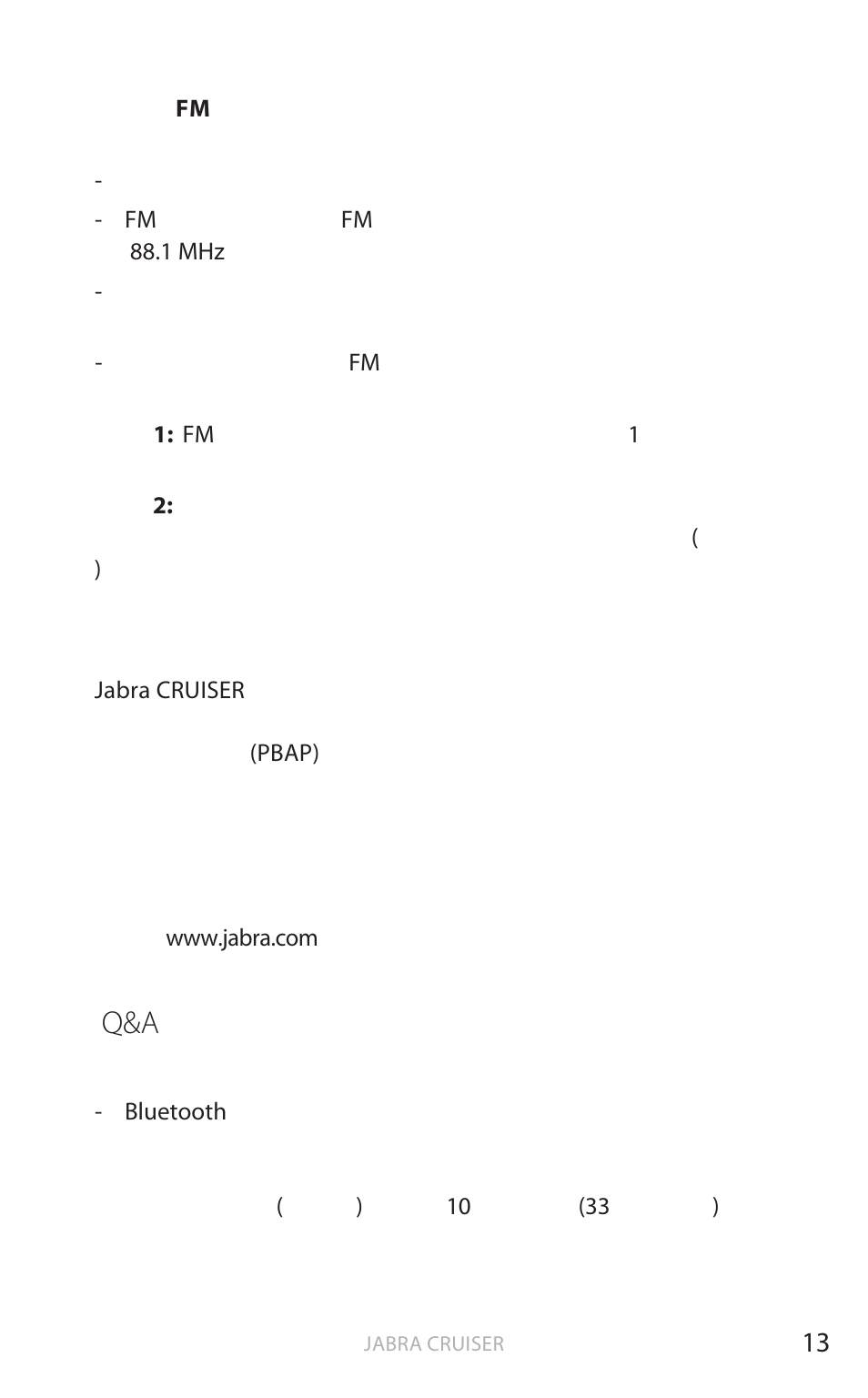 Jabra Cruiser User Manual | Page 441 / 491