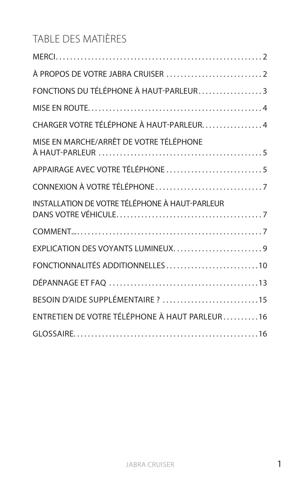 Jabra Cruiser User Manual | Page 84 / 491