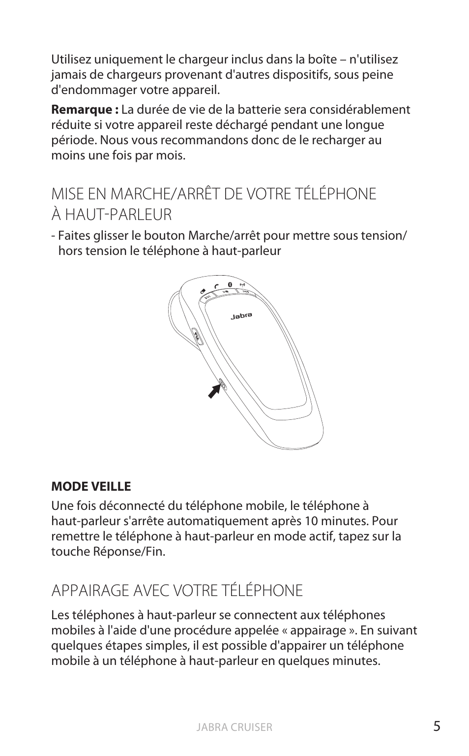 Appairage avec votre téléphone, English | Jabra Cruiser User Manual | Page 88 / 491