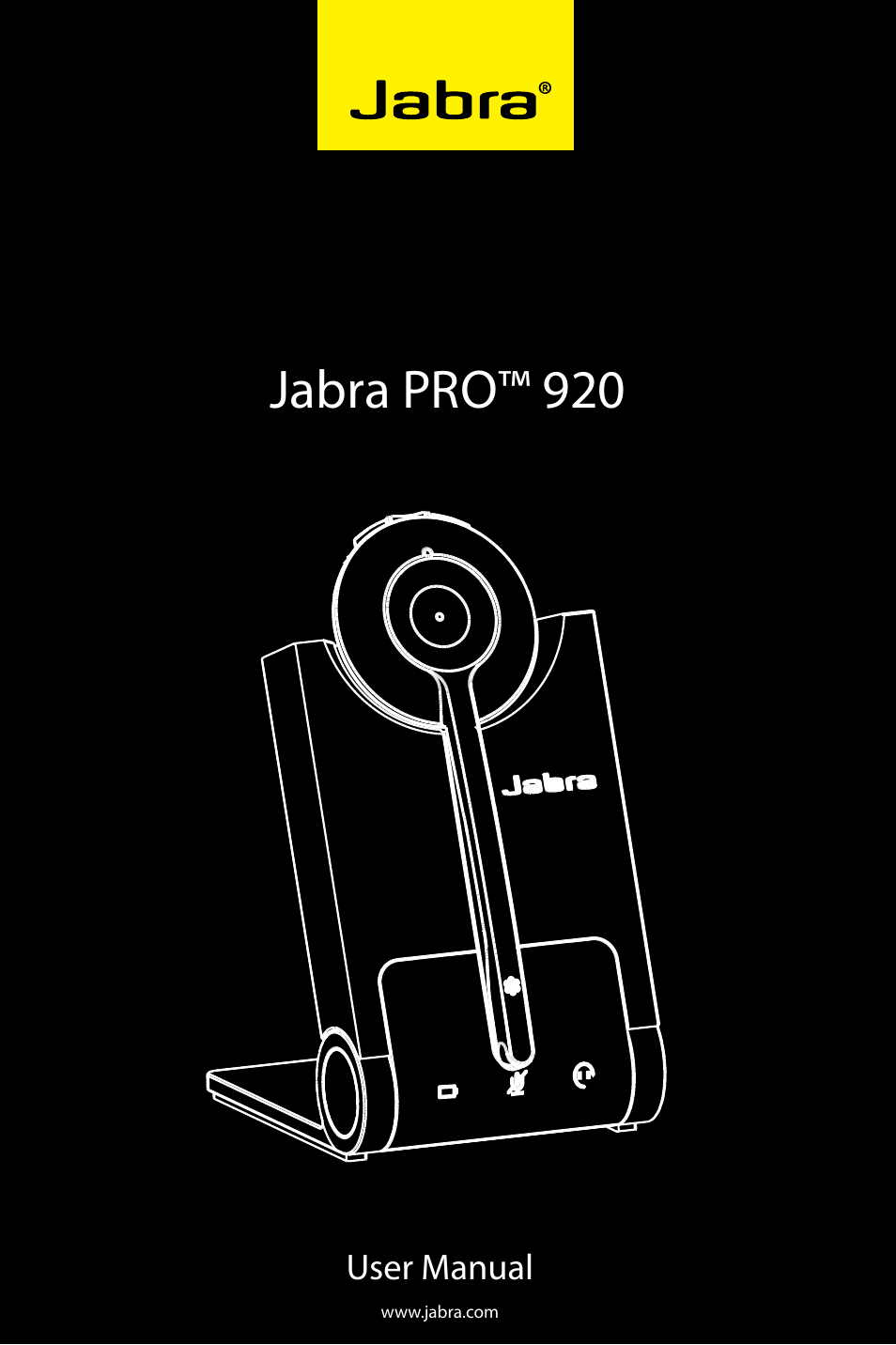 Jabra PRO 920 User Manual | 25 pages
