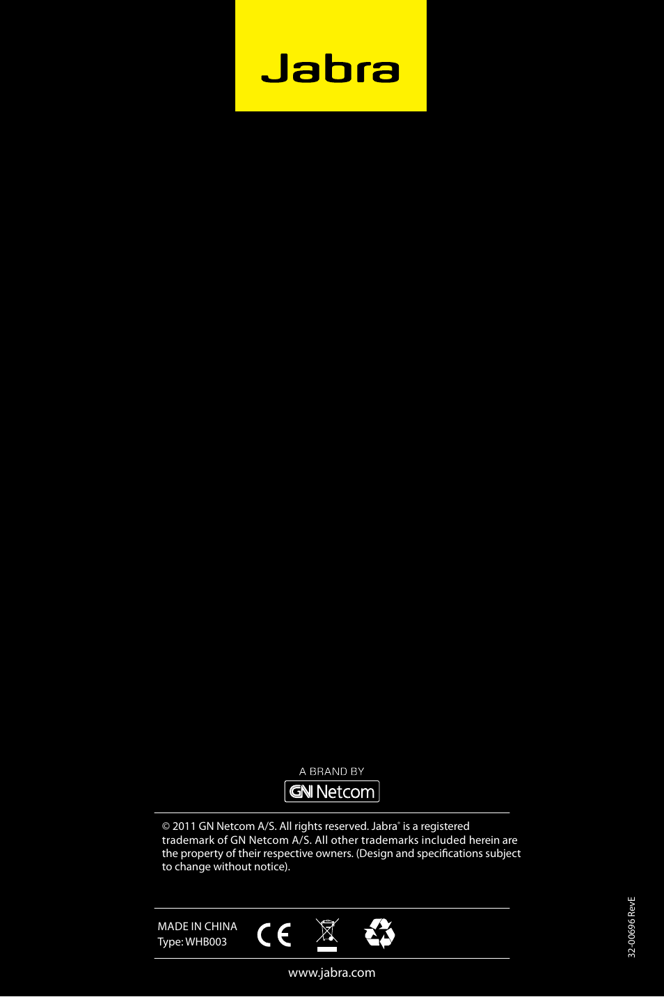 English | Jabra PRO 920 User Manual | Page 25 / 25