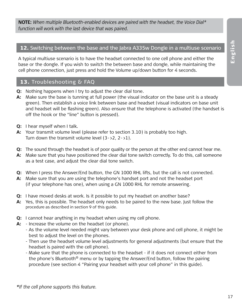 Jabra M5390 User Manual | Page 19 / 22