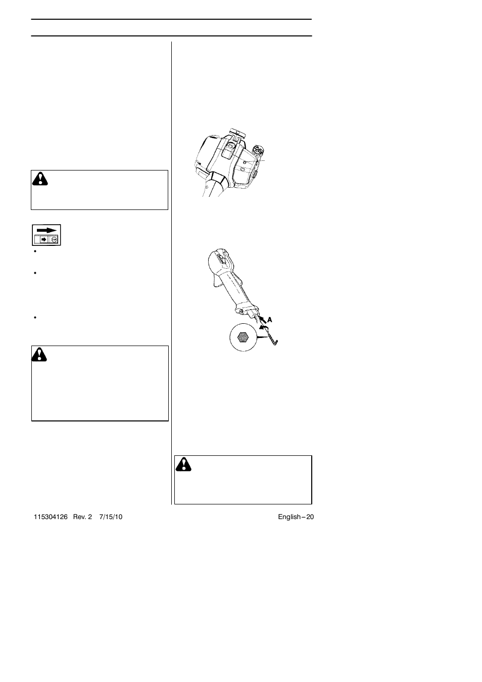 Maintenance | Jonsered BC 2128 User Manual | Page 20 / 27