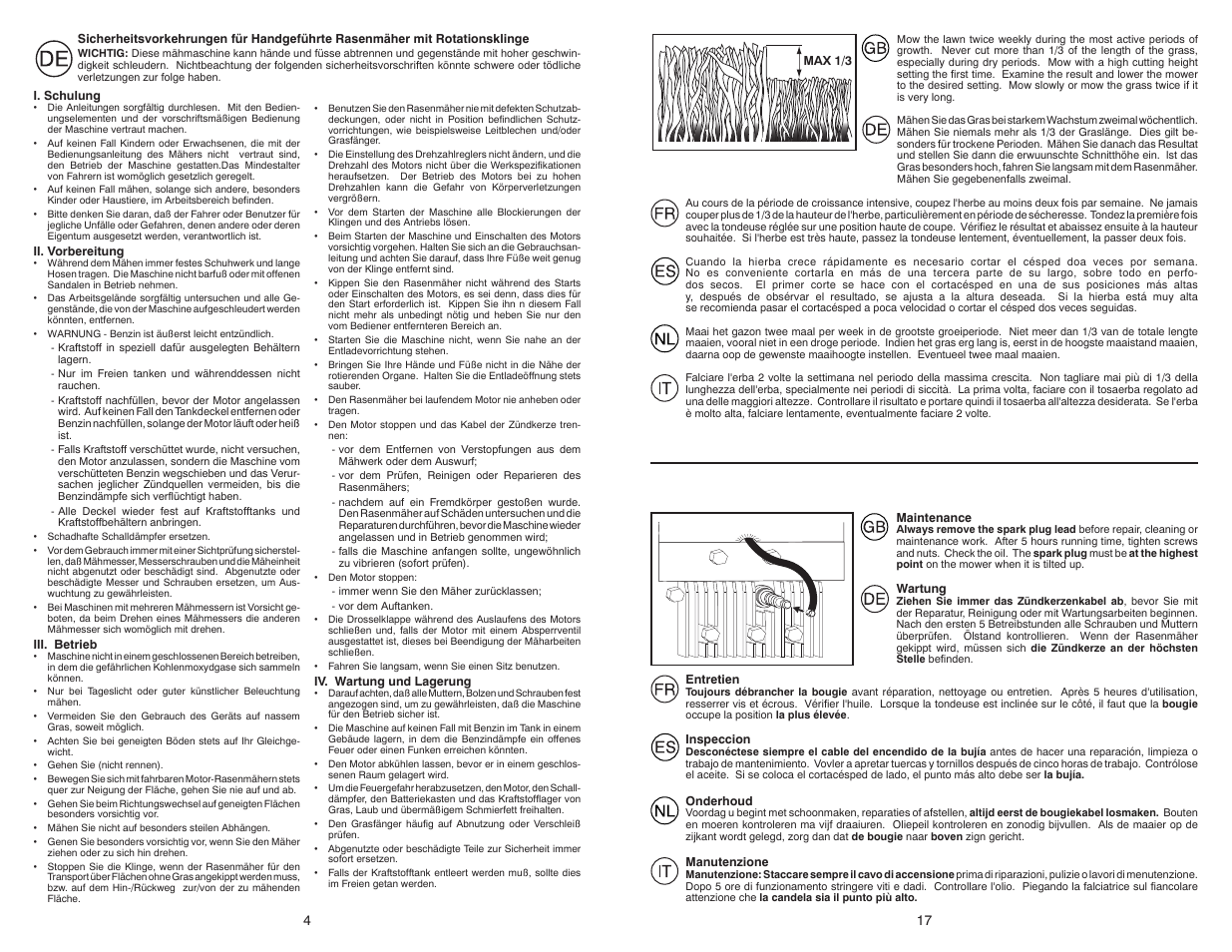 Jonsered LM2153CMDAE User Manual | Page 4 / 10