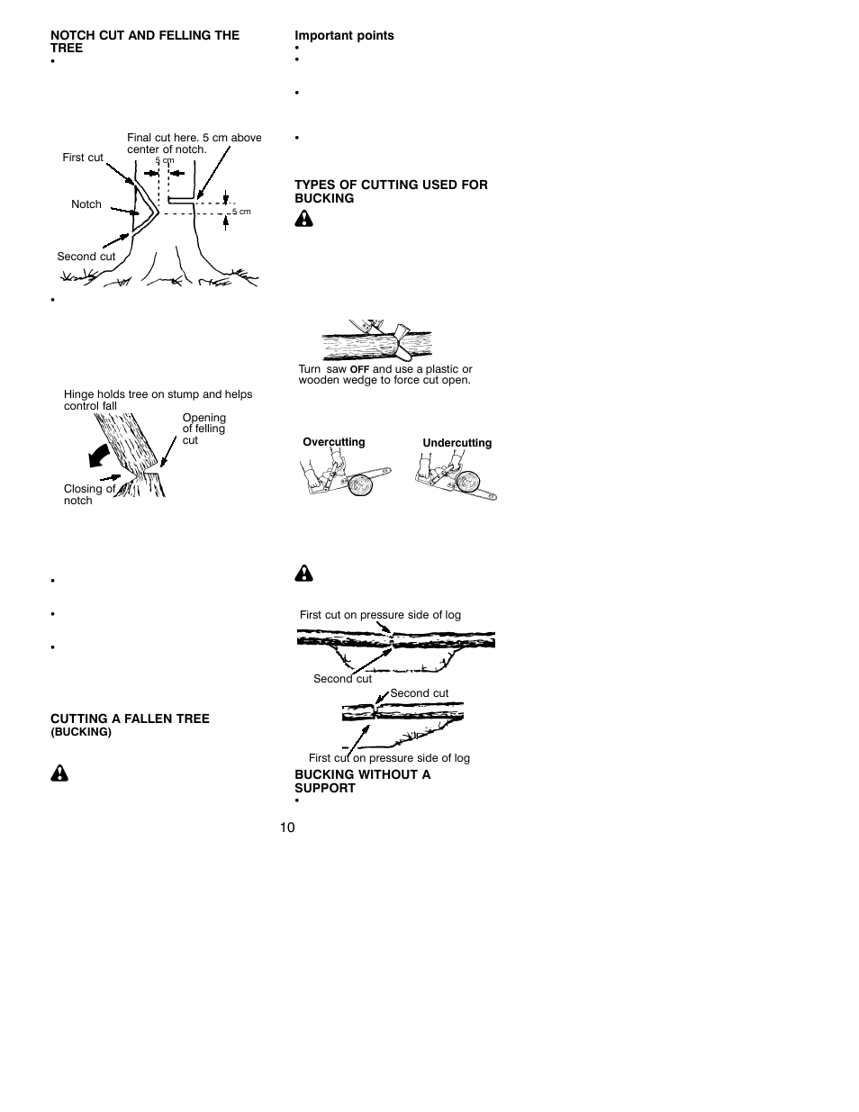 Jonsered CS 2137 User Manual | Page 10 / 15