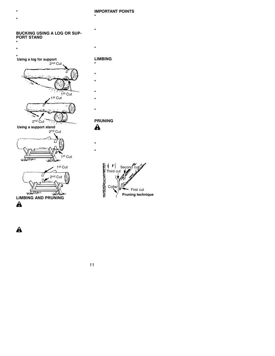 Jonsered CS 2137 User Manual | Page 11 / 15