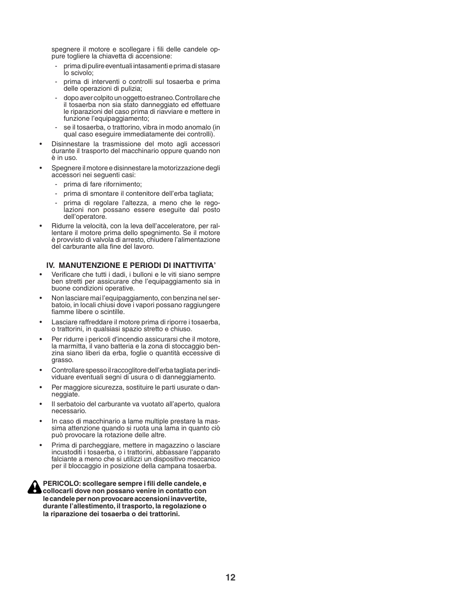Jonsered LT2119CMA User Manual | Page 12 / 88